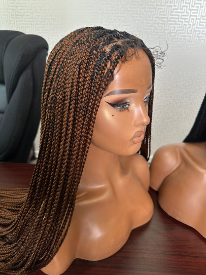 Frontal box braid wig